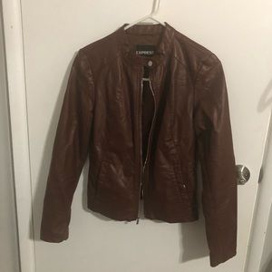 Express faux leather jacket